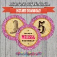 Cowgirl Birthday Printable Party Collection & Invitation 