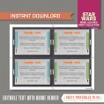 Star Wars The Force Awakens Party Invitation with FREE Thank you Card (Rey)