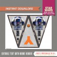 Star Wars Party Birthday Banner with Spacers - (Rebel Alliance) 