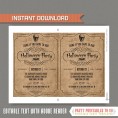 Adult Halloween Invitation (Sand)