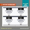 New York Yankees Baseball Ticket Invitation with FREE Thank you Cards