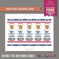 Baseball Ticket Invitation with FREE Thank you Card (Option B) 