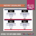 Baseball Party Thank You Card - Baseball Birthday