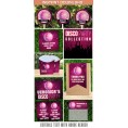 Disco Invitation & Party Decorations 