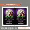 Halloween Invitation (Green)