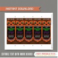 Halloween Monsters Party Invitations 