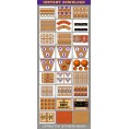 Basketball Invitation & Party Decorations (Los Angeles Lakers) 