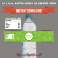 Monster Bash Party Printable Birthday Bottle Labels 