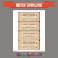 Movie Night Invitation with FREE Admission Tickets (Oscar)