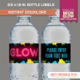 Neon Glow Party Invitations & Decorations