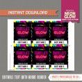 Neon Glow Party VIP Passes