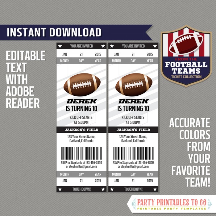 oakland-raiders-football-ticket-invitation-template-black-and-silver