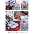 Race Car Birthday Party Printable Collection & Invitation 