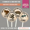 Reptile Party Invitations & Decorations 