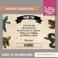 Reptile Party Invitations & Decorations 