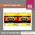 Rockstar Party Chocolate Wrappers (Classic) 