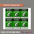 Soccer Ticket Invitation with FREE VIP Passes! (Design 2)