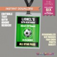 Soccer Birthday Party Invitations & Decorations 