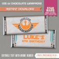 Star Wars Party Chocolate Wrappers (Rebel Alliance) 