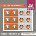 Star Wars Party Printable Birthday Labels (Rebel Alliance) 