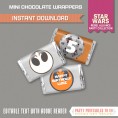 Star Wars Party Mini Hershey Wrappers (Rebel Alliance) 
