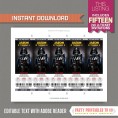 Star Wars Ticket Invitations (Dark Side)