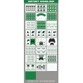 Video Game Invitation & Party Decorations (Green)