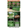 Football Party Printables, Invitations & Decorations