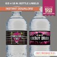 Rockstar Invitation & Party Decorations (Pink) 