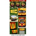 Rockstar Invitation & Party Decorations (Classic)