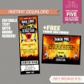 Rockstar Invitation & Party Decorations (Classic)