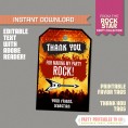 Rockstar Invitation & Party Decorations (Classic)