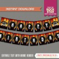 Rockstar Invitation & Party Decorations (Classic)