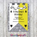 Medieval Knights Birthday Party Printable Collection & Invitation 