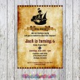 Pirate Birthday Party Printable Collection & Invitation 