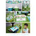 Little Man - Mustache Birthday Printable Collection & Invitation 