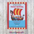 Vikings Birthday Party Collection & Invitation 