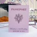 Paris Party Birthday Invitation 