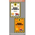 Construction Birthday Party Decorations & Invitation (Set 2)