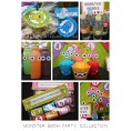 Monster Bash Birthday Party Printable Collection & Invitation 