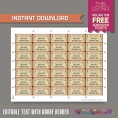 Movie Night Invitation with FREE Admission Tickets (Oscar)