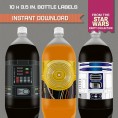 Star Wars Party Printable Birthday 2 Liter Bottle Labels 